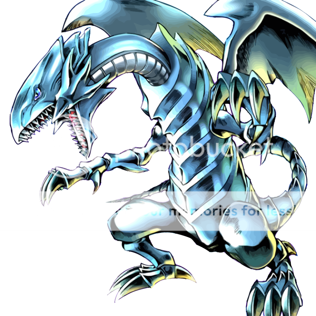 Blue Eyes White Dragon_vectorized Photo by Action_Replay_Man Photobucket